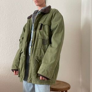 Rip Curl Khaki Men's Military Jacket